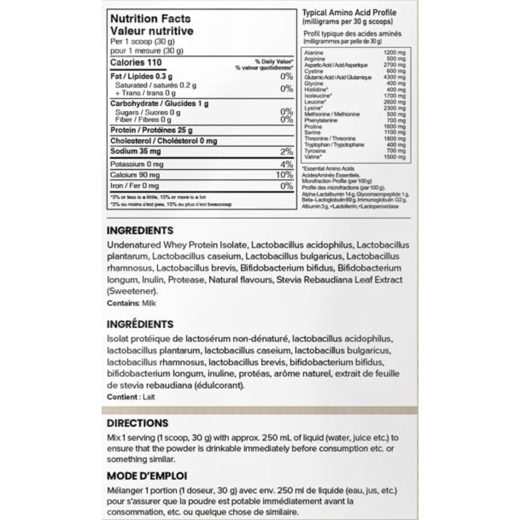Schinoussa Probiotic Whey Isolate Cookies 5lb - Nature's Source Inc