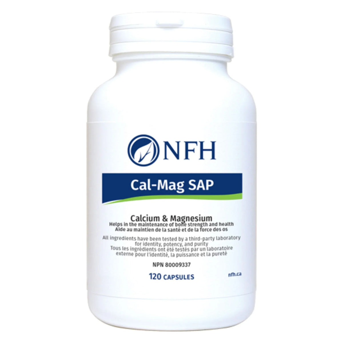 NFH Cal Mag SAP 120 Capsules - Nature's Source Inc