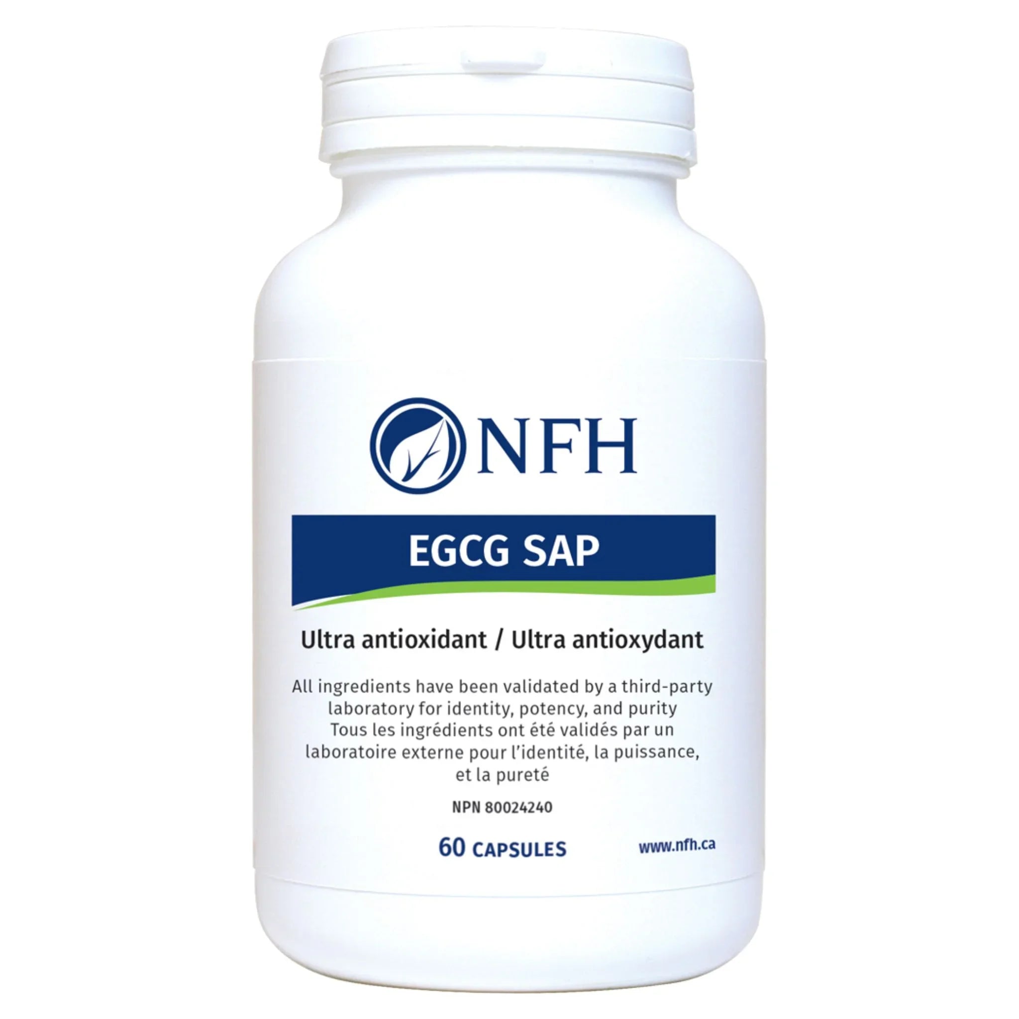 NFH EGCG SAP 60 capsules - Nature's Source Inc