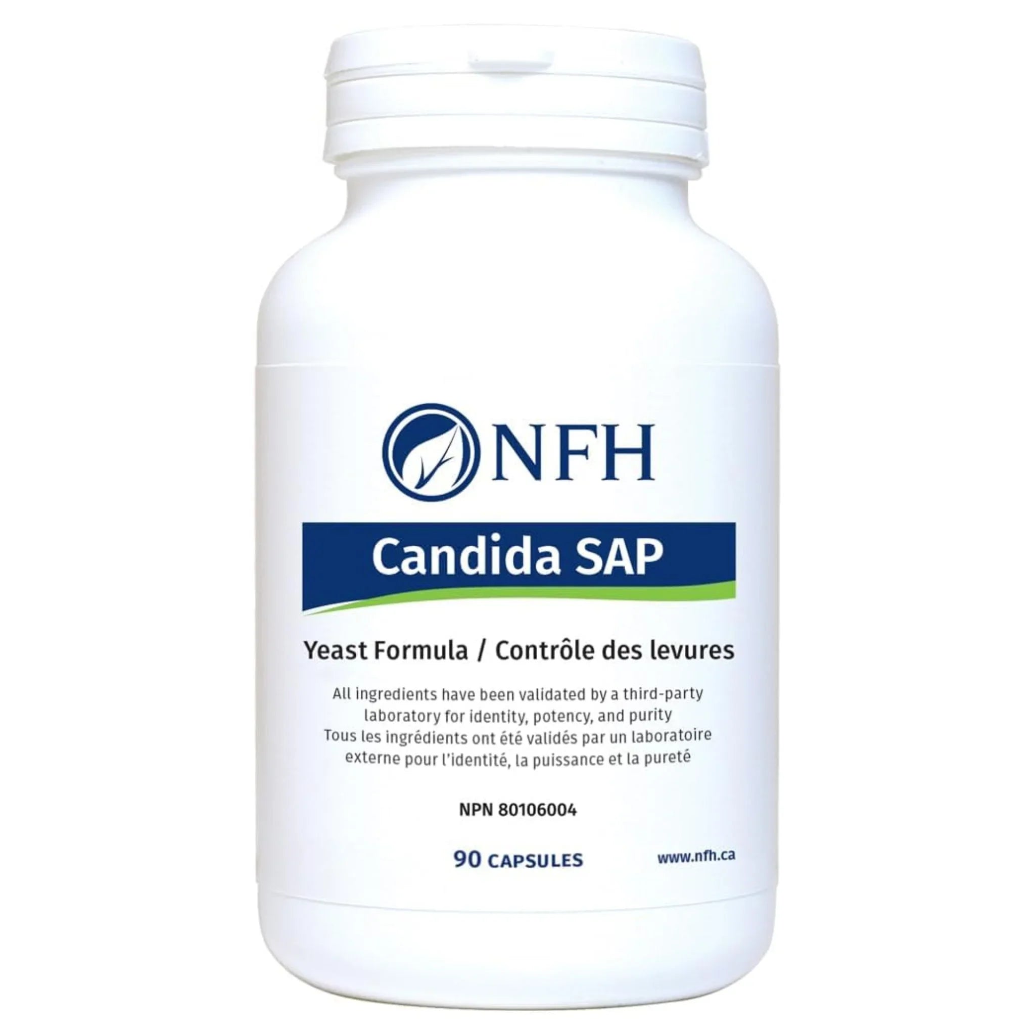 NFH Candida SAP (90 Capsules) - Nature's Source Inc
