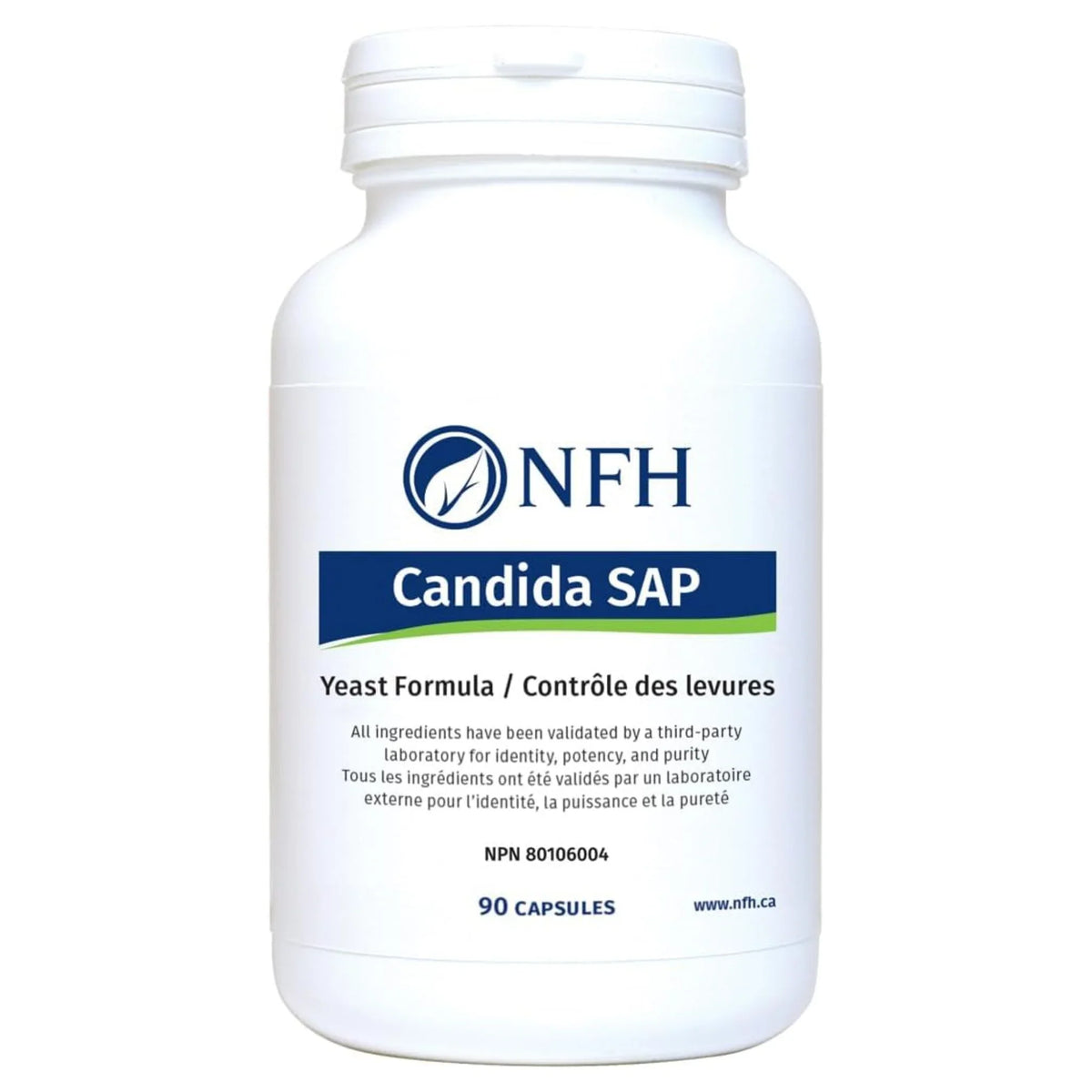 NFH Candida SAP (90 Capsules) - Nature's Source Inc