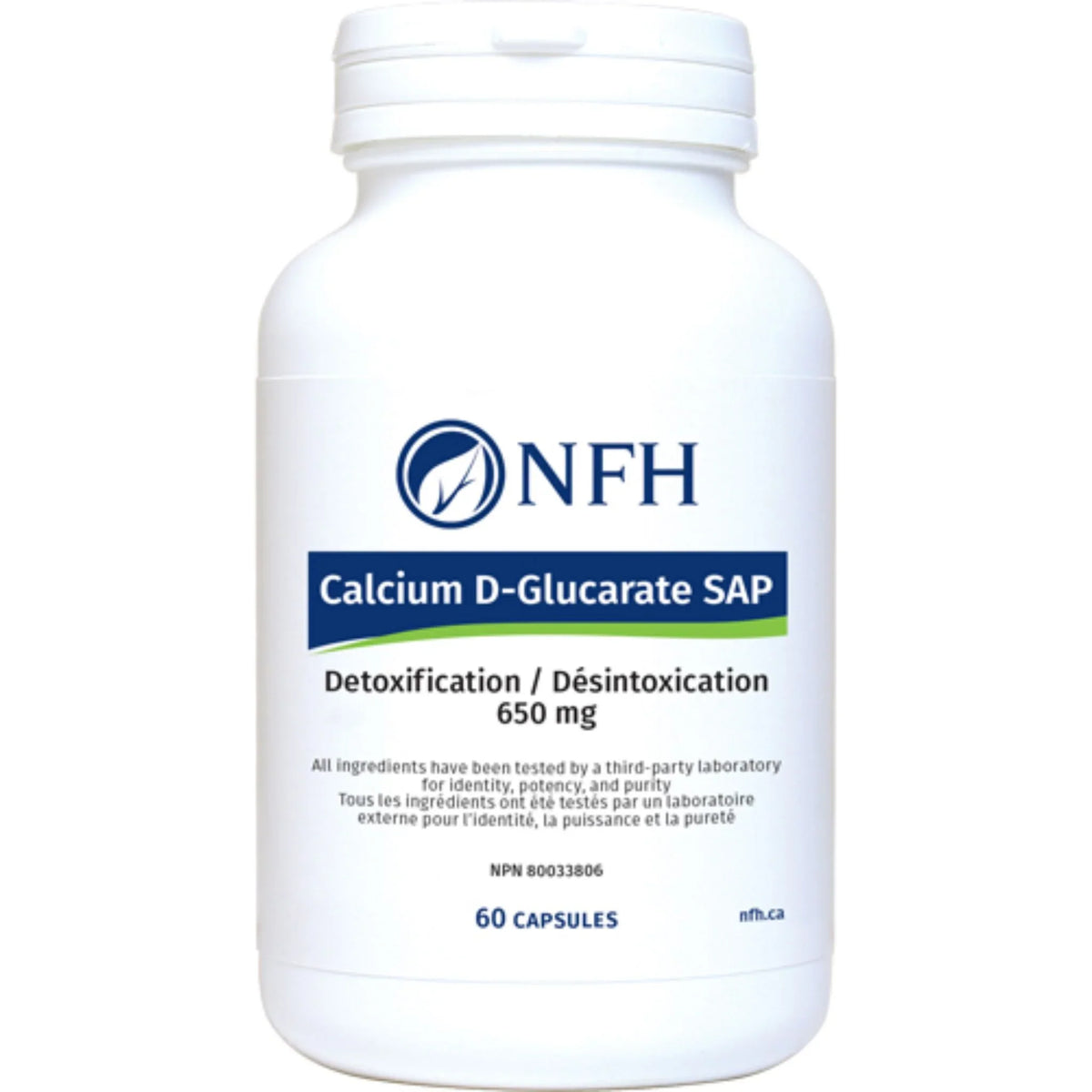 NFH Calcium D-Glucarate SAP 60 capsules