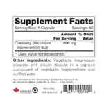 NFH Cranberry SAP-UTI 60 capsules - Nature's Source Inc
