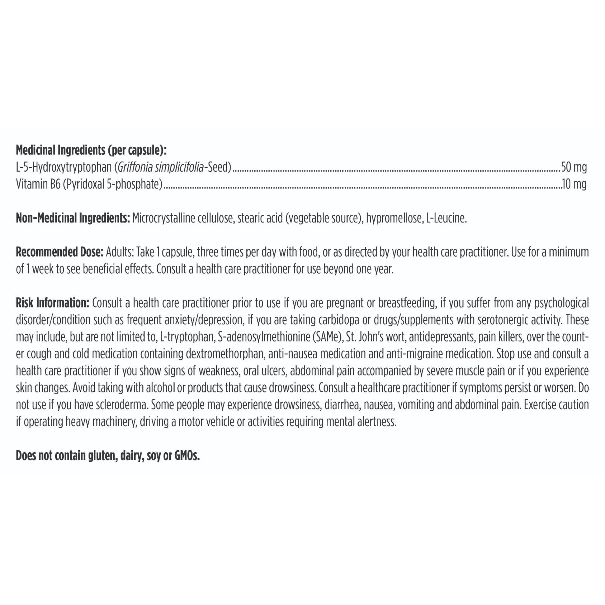 Designs for Health 5-HTP Synergy  90 Capsules