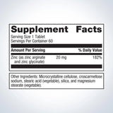 Metagenics Zinc A.G. 60 Tablets - Nature's Source Inc