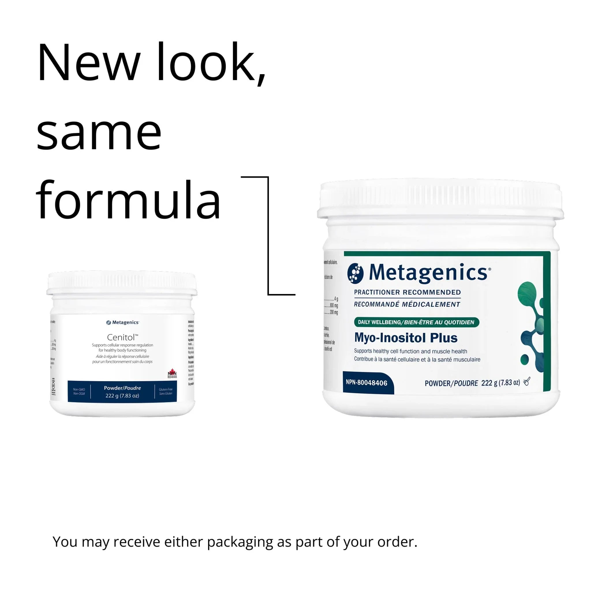 Metagenics Cenitol 222g Powder