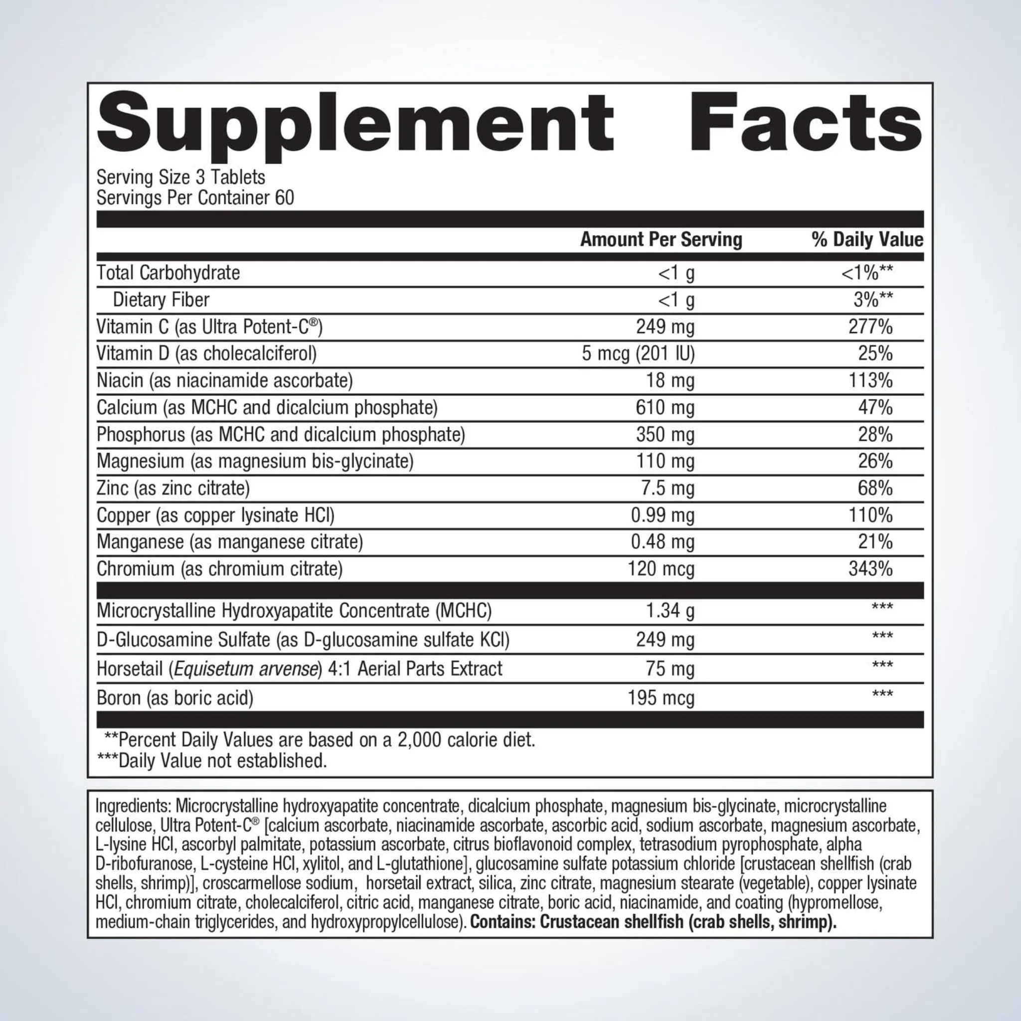 Metagenics Cal Apatite Bone Builder Active 180t - Nature's Source Inc