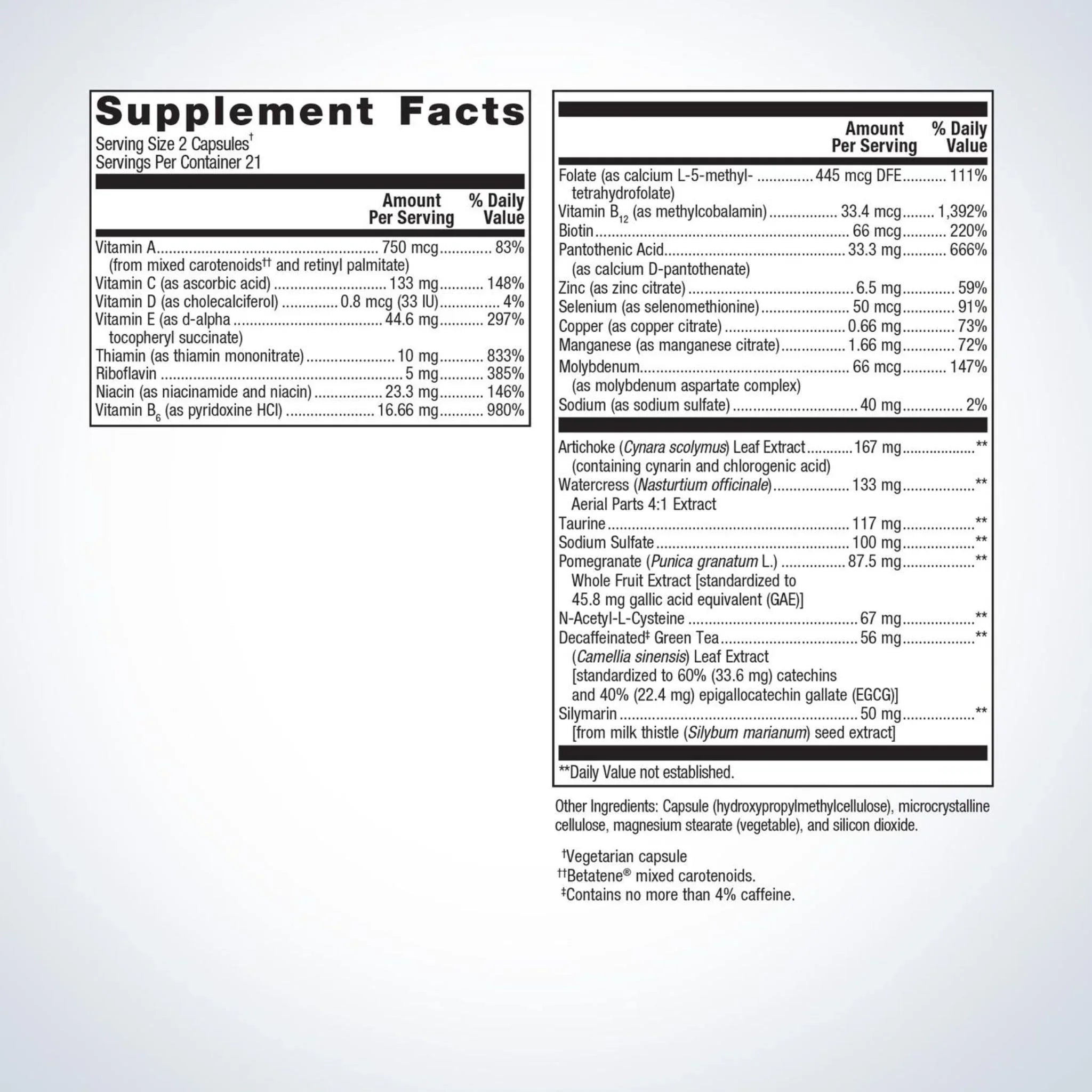 Metagenics AdvaClear 42 Capsules - Nature's Source Inc