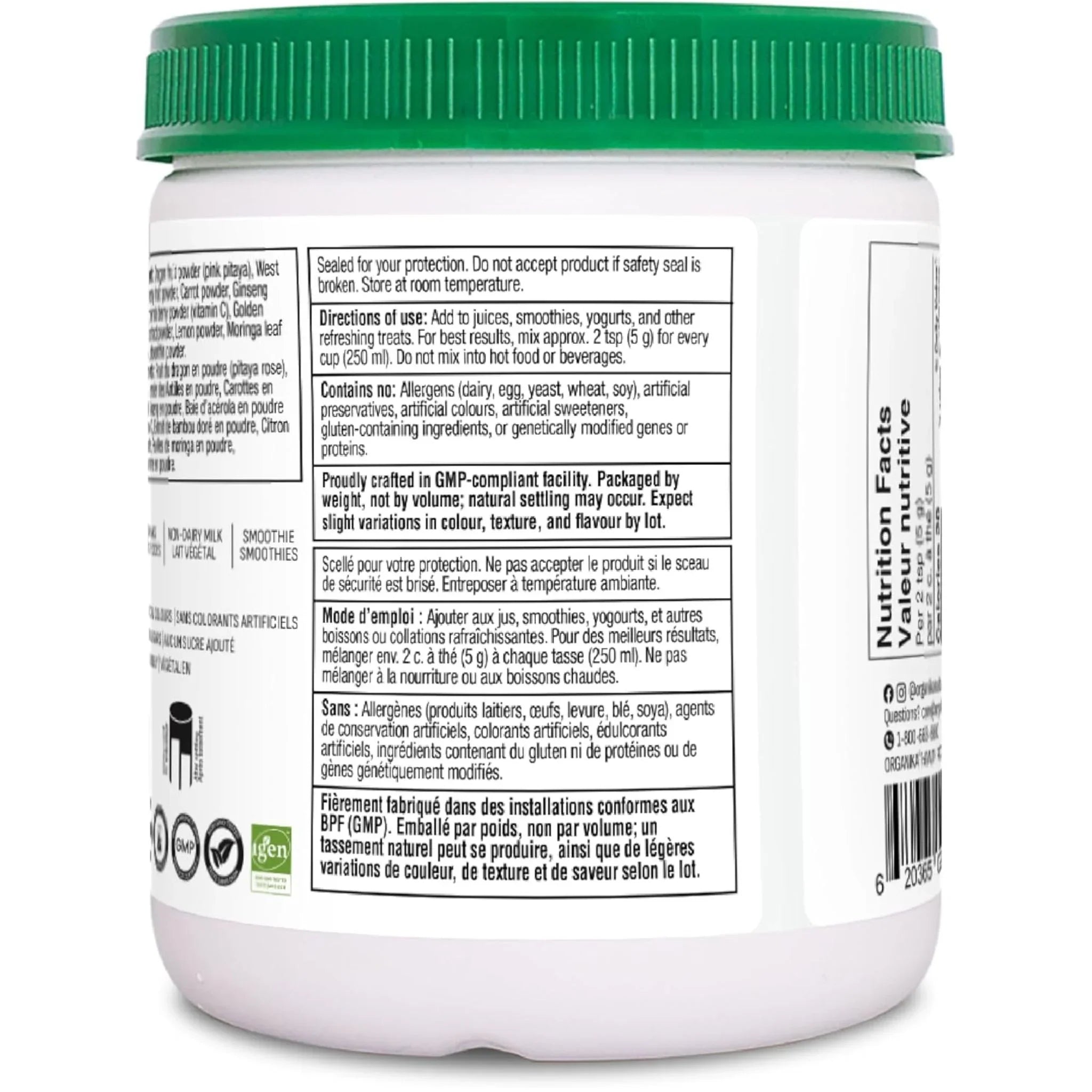 Organika Vegan Collagen Booster 150g