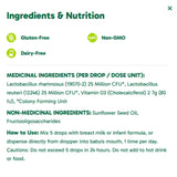 Organika Baby Probiotic Drops with Vitamin D - 7.5 ml