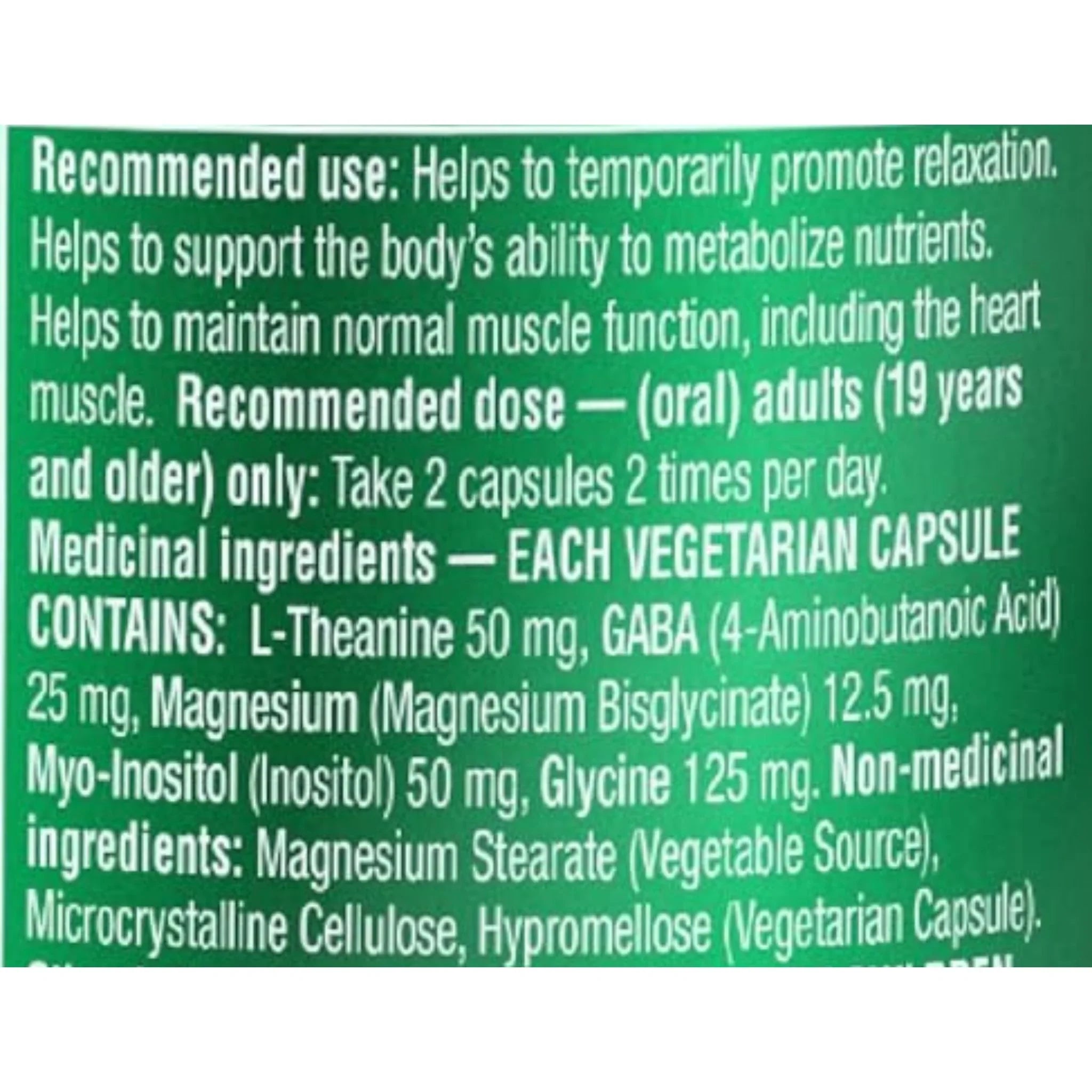 Organika Mind Calm 120 Vegan Capsules - Nature's Source Inc