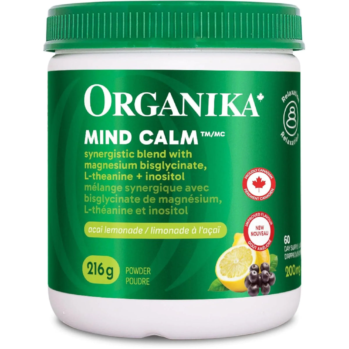 Organika Mind Calm Chamomile 216g