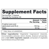 NFH ALA R+ SAP 90 Capsules - Nature's Source Inc