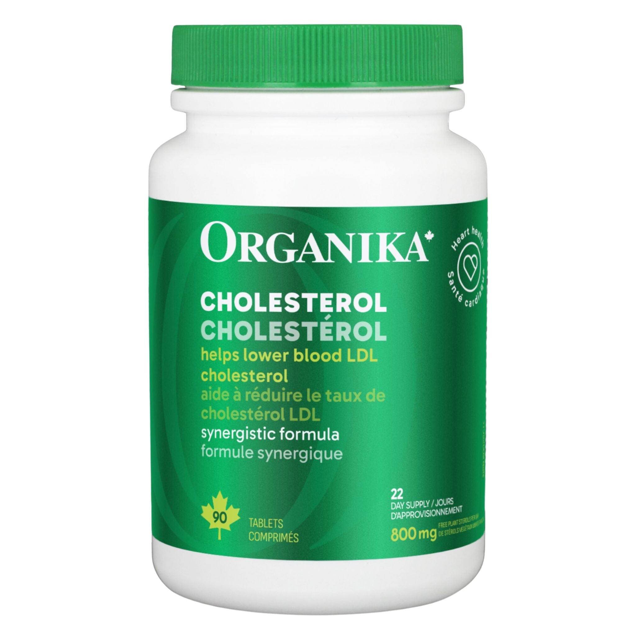 Organika Cholesterol 90 Tablets - Nature's Source Inc