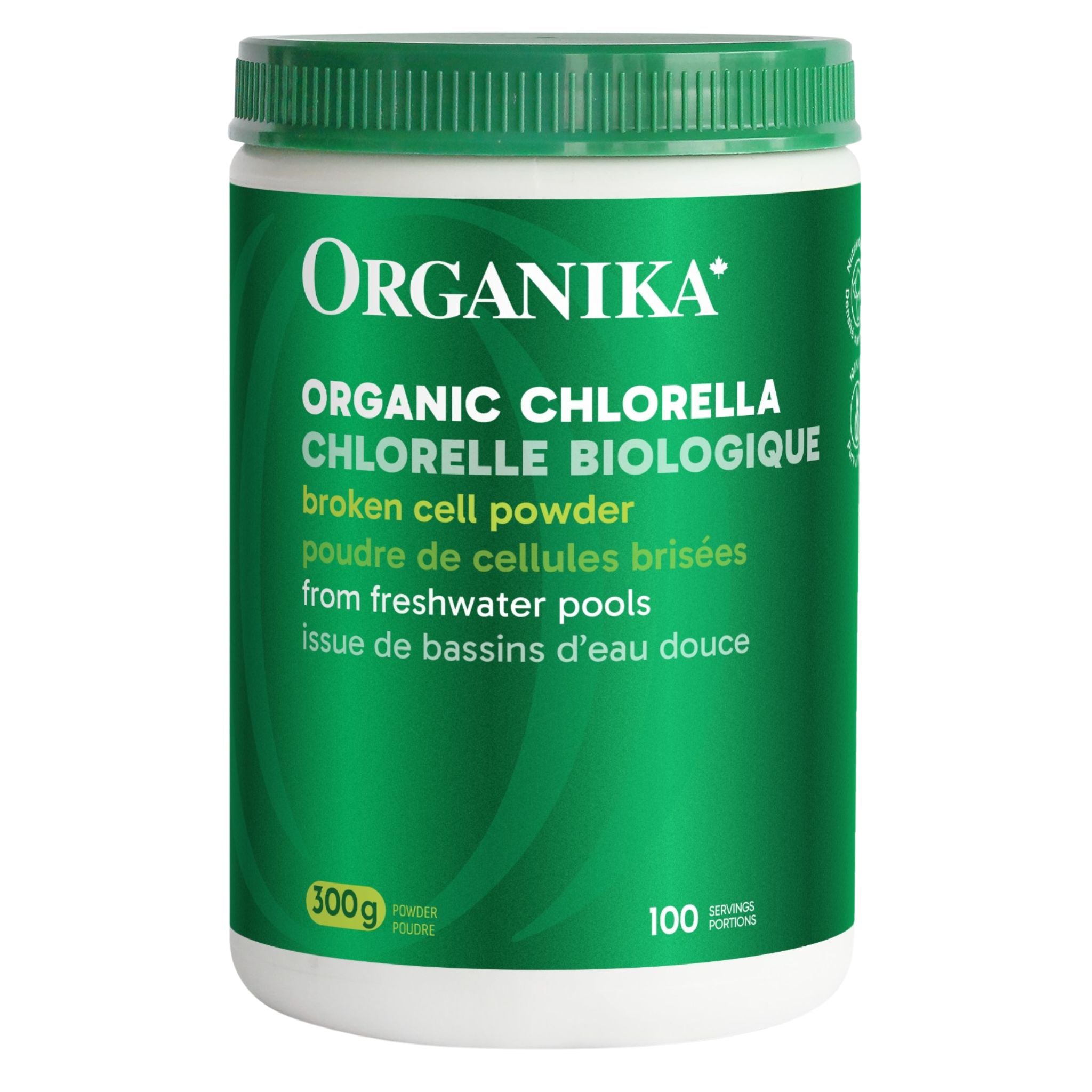 Organika Organic Chlorella Powder 300g - Nature's Source Inc