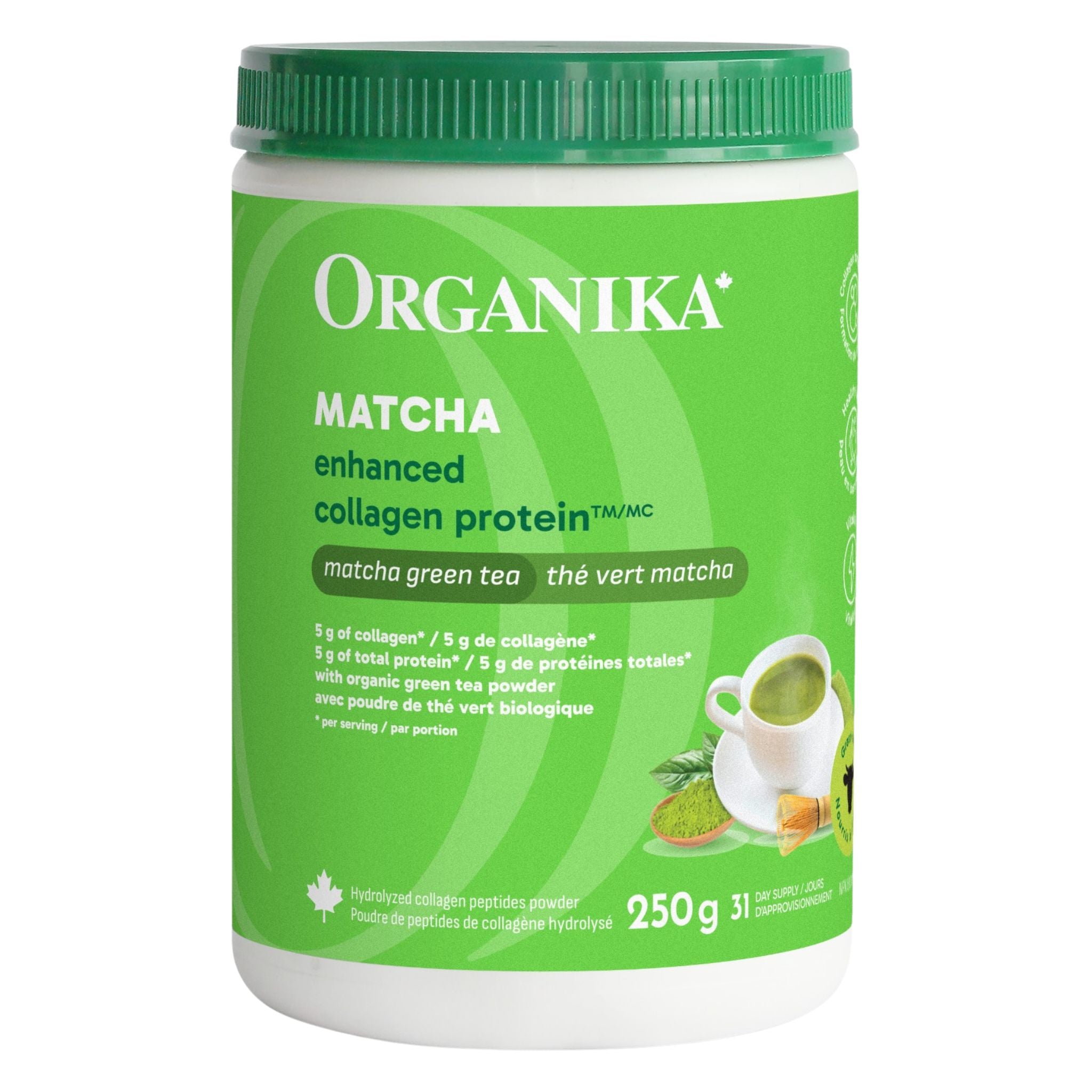 Organika Enhanced Collagen Vitality 250g - Nature's Source Inc