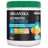 Organika Electrolytes Extra Strength Fruit Punch 180g - Source of Electrolytes, Energy Maintenance During Activity, Provides Extra Strength, Supports Quick Recovery