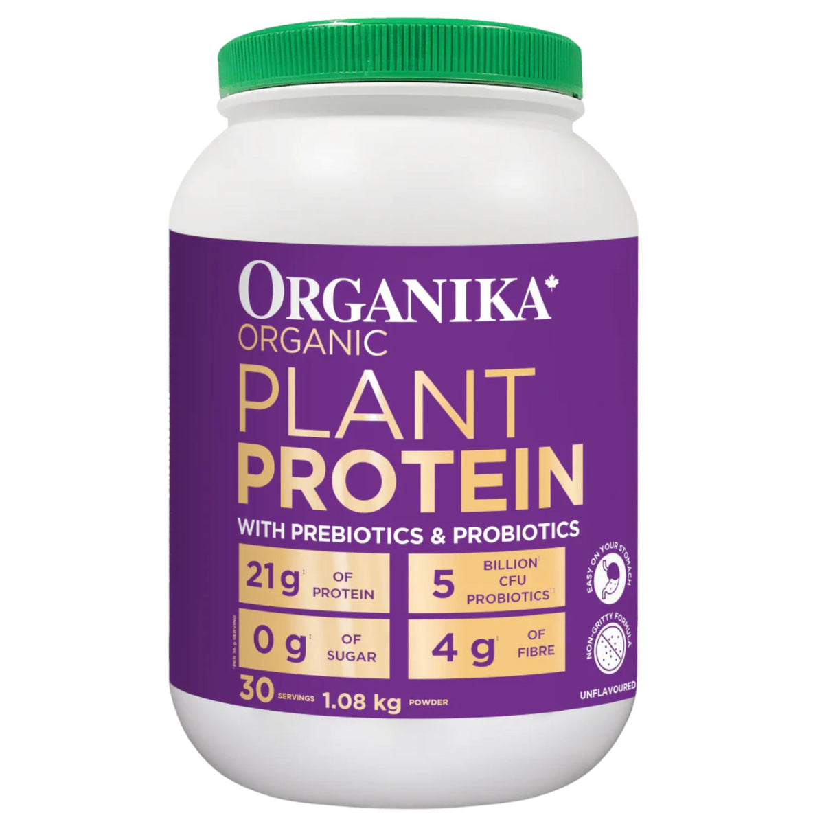 Organika Organic Plant Protein 1080g - Nature's Source Inc