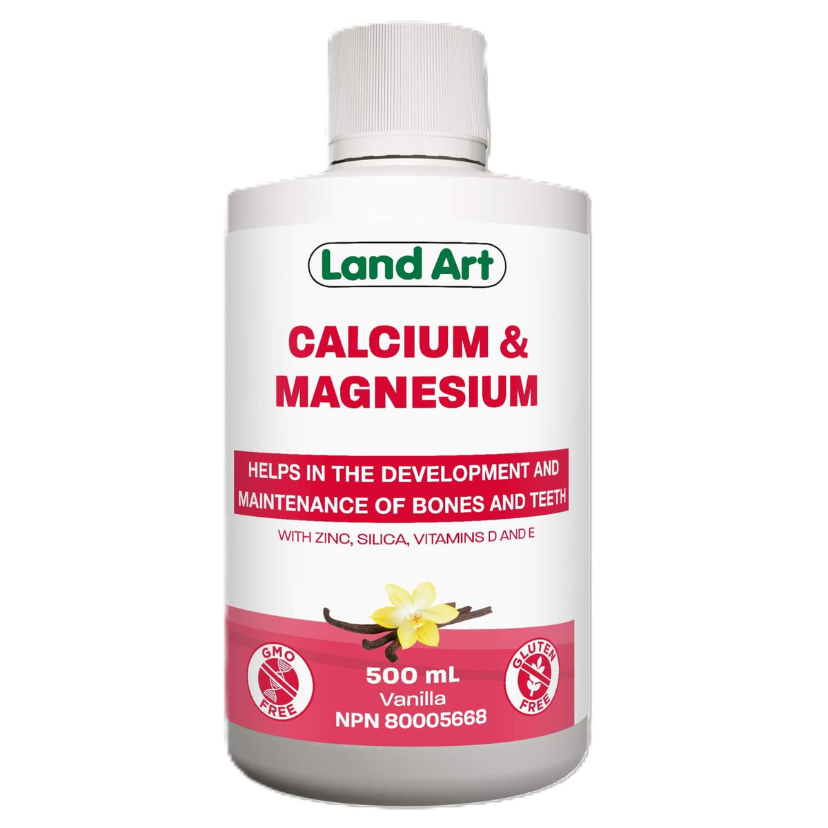 Land Art Cal-Magnesium Liquid Vanilla & Spearmint 500ml