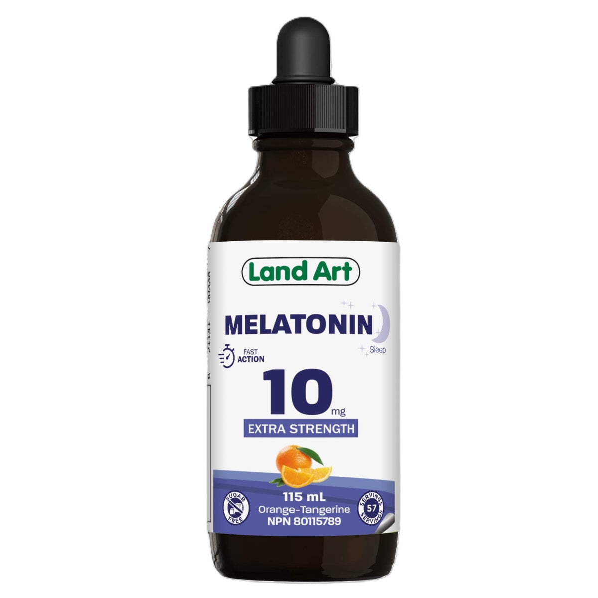 Land Art Melatonin 10mg - Sugar Free 115ml