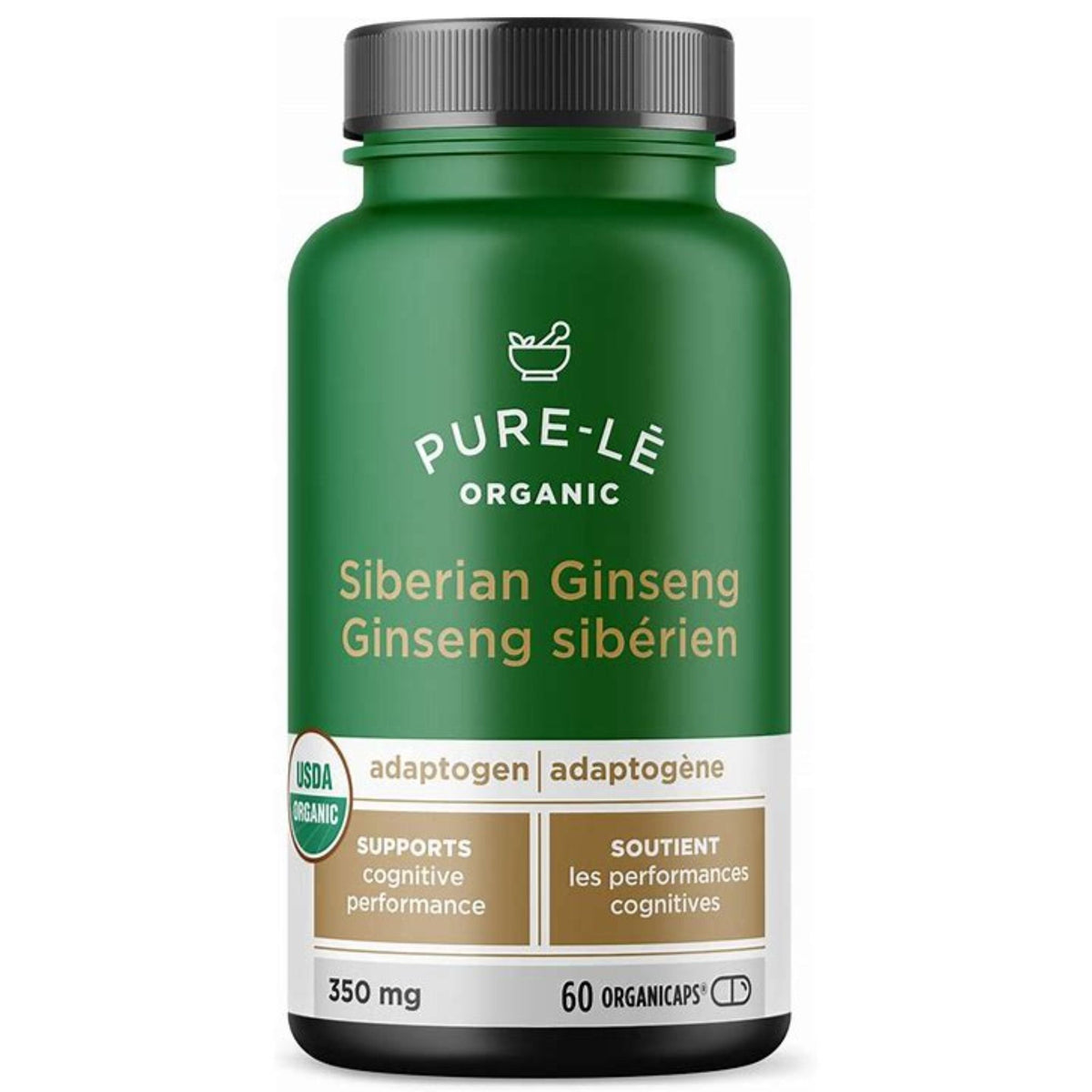 Pure-Le Organic Siberian Ginseng 60c