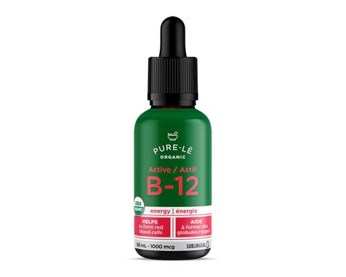 Pure - Le Organic Vitamin B12 50ml - Nature's Source Inc