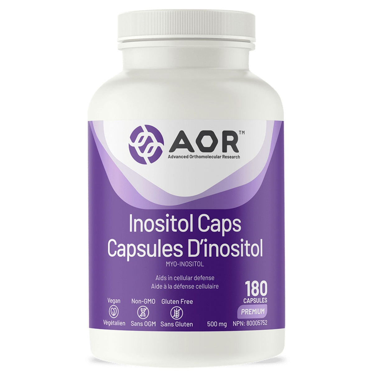 AOR Inositol 180 Capsules