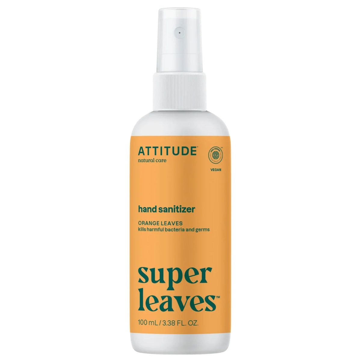 Attitude Hand Sanitizer Orange Leaves 100ml