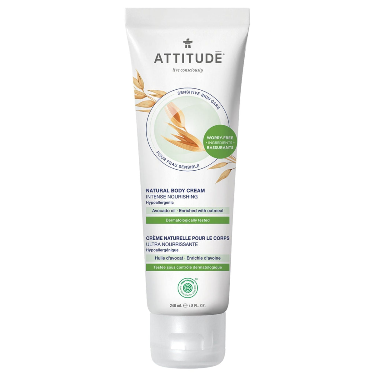 Attitude Body Cream Avocado 240ml