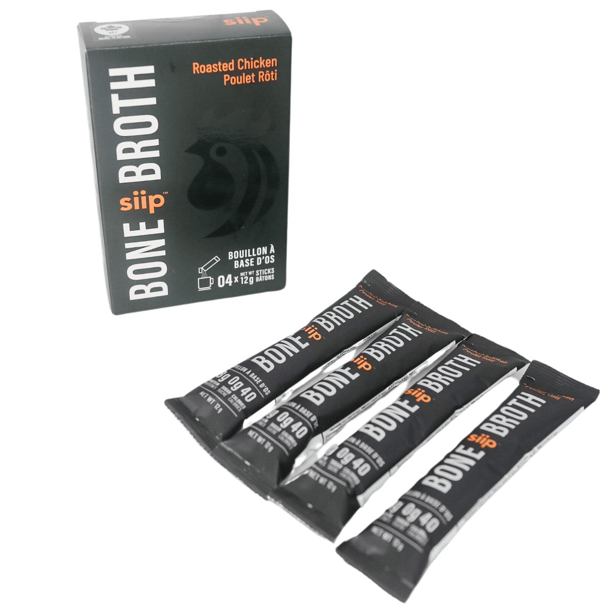 Siip Bone Broth Roasted Chicken 4x12g