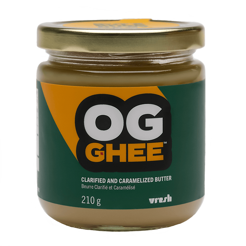 OG Ghee Clarified Caramelized Butter 210g - Caramelized, Exceptionally Versatile, Rich, Nutty, and Wonderfully Creamy Lactose-free Ghee