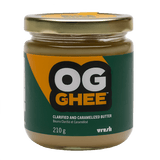 OG Ghee Clarified Caramelized Butter 210g - Caramelized, Exceptionally Versatile, Rich, Nutty, and Wonderfully Creamy Lactose-free Ghee