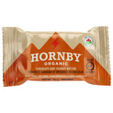 Hornby Organic Chocolate Chip Peanut Butter Bars 80g - Winning Mix of Peanut Butter, Rolled Oats, Velvety Blackstrap Molasses With Sesame Seeds, Honey and Chunky Chocolate Chips