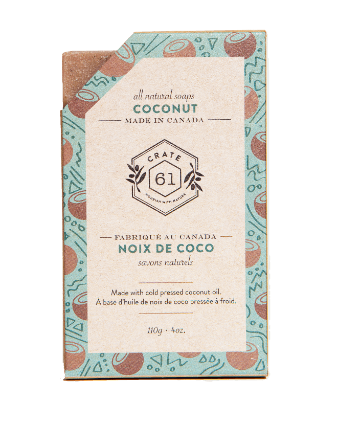 Crate 61 Soap Bar Coconut 110g