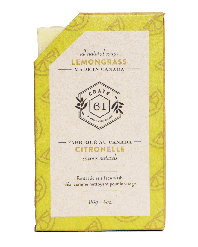 Crate 61 Soap Bar Lemongrass 110g