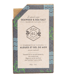 Crate 61 Soap Bar Seaweed and Sea Salt 110g - Pure and Unrefined Sea Salt and Canadian Seaweed From the Shores of British Columbia