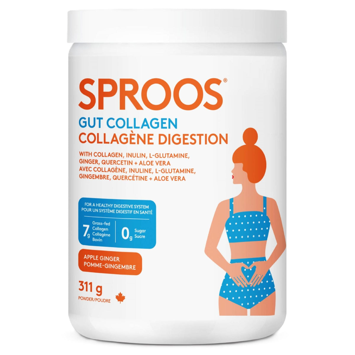 Sproos Gut Collagen 309g