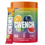 Cwench Hydration Mix Rainbow Swirl 315g - Provides Instant Hydration, Rich in Electrolytes, Contains Natural Ingredients, Good in Taste, and Refreshing Experience With Each Sip