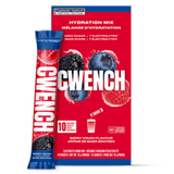 Cwench Hydration Mix Berry Crush 10ct - Provides Instant Hydration, Great in Taste With a Variety of Flavors, On-The-Go Hydration Mix Packet