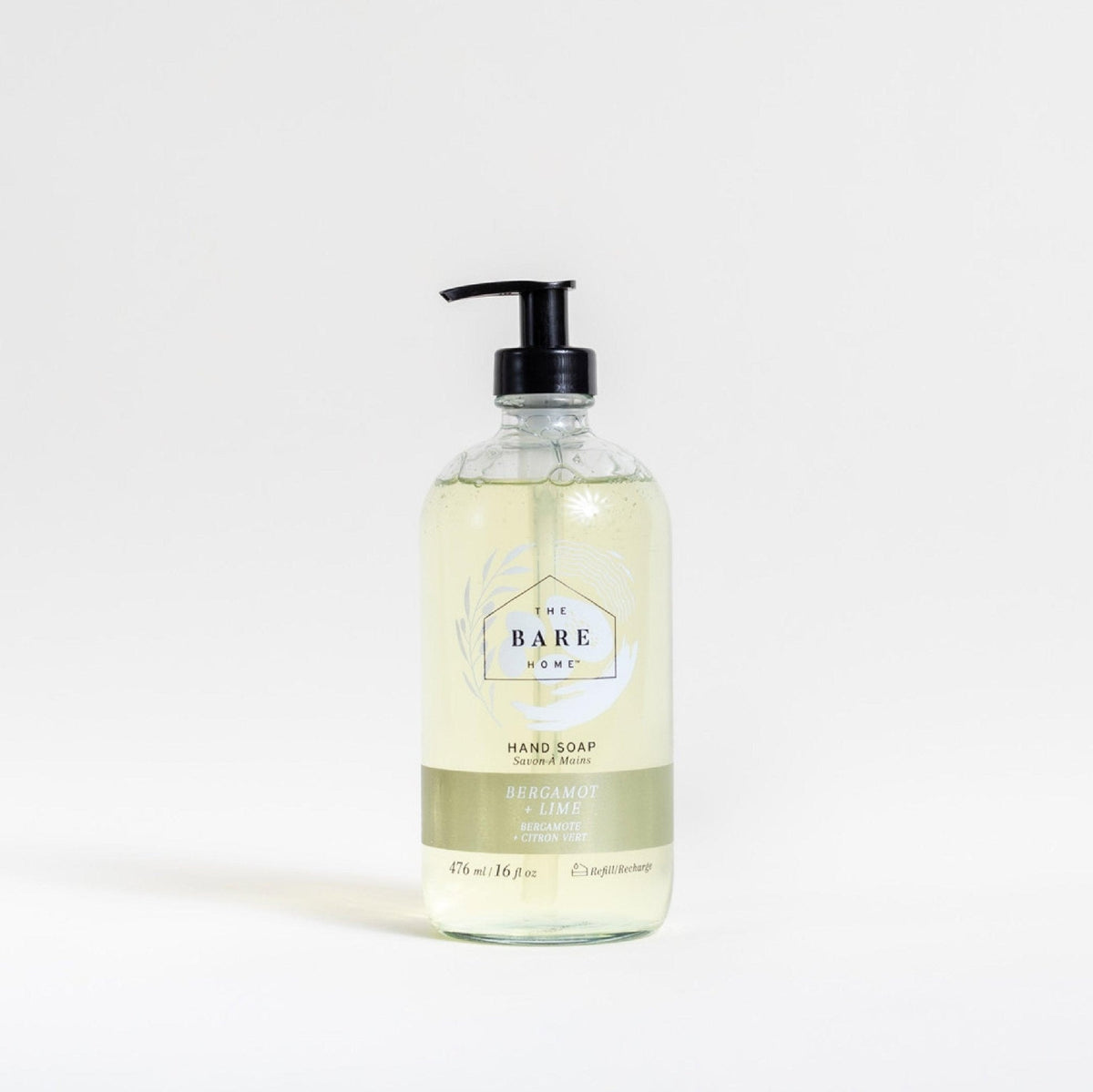 Bare Home Hand Soap Bergamot + Lime 476ml