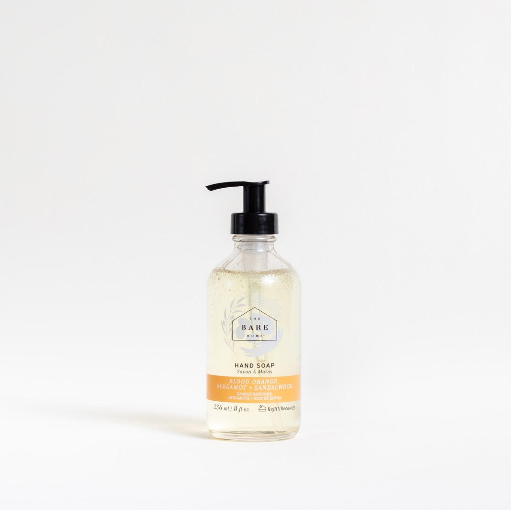 Bare Home Hand Soap Blood Orng Brgamt Sndlwd 236ml