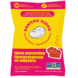 Healthy Hippo Hippo Gummies Lemon, Mango, Watermelon, Strawberry 50g - Plant-Based Gummy Candy Sweetened With Monk Fruit, Contains High-Quality Ingredients, Gut-Friendly, High In Fibre