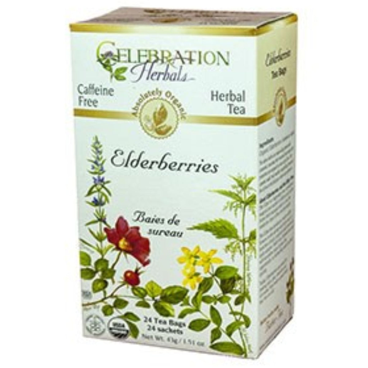 Celebration Herbals Organic Elder Berries Tea 24 bags