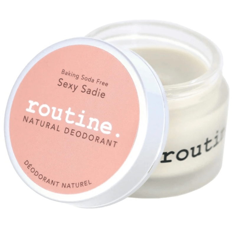 Routine Sexy Sadie (BSF) Deodorant Jar 58g - Baking Soda Free Formula, That Uses Dietary Magnesium To Relax Armpits, Helps To Eliminate Odour And Maintains Skin's Healthy Balance