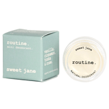 Routine Sweet Jane Deo Mini 5g - Natural Formula For Long-Lasting Protection, Featuring Luxurious Scents, Prevent Odours And Amplify Signature Scent, Contains Natural, Clean Ingredients