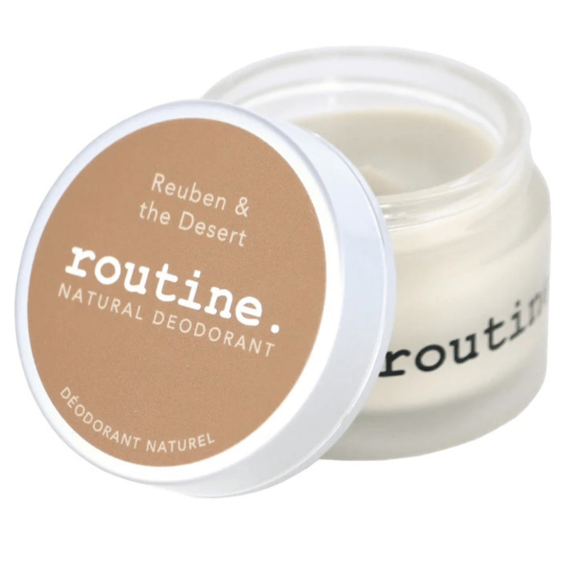 Routine Reuben And The Desert Deodorant Jar 58g - Extra Sensitive Skin Formula, Eliminate Odour While Maintaining Skin's Healthy Balance, Doubles as Your Personal Signature Scent