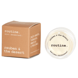 Routine Reuben & The Desert Deodorant Mini 5g - Routine's Classic Formula Gentle Enough For Most While Eliminating Odour and Maintaining Skin's Healthy Balance.