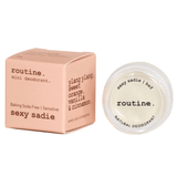 Routine Sexy Sadie (BSF) Deodorant Mini 5g - Extra Sensitive Skin Formula, Smells Like Original Sexy Sadie Scent: Ylang Ylang, Orange, Cinnamon and Talking on the Phone After Midnight