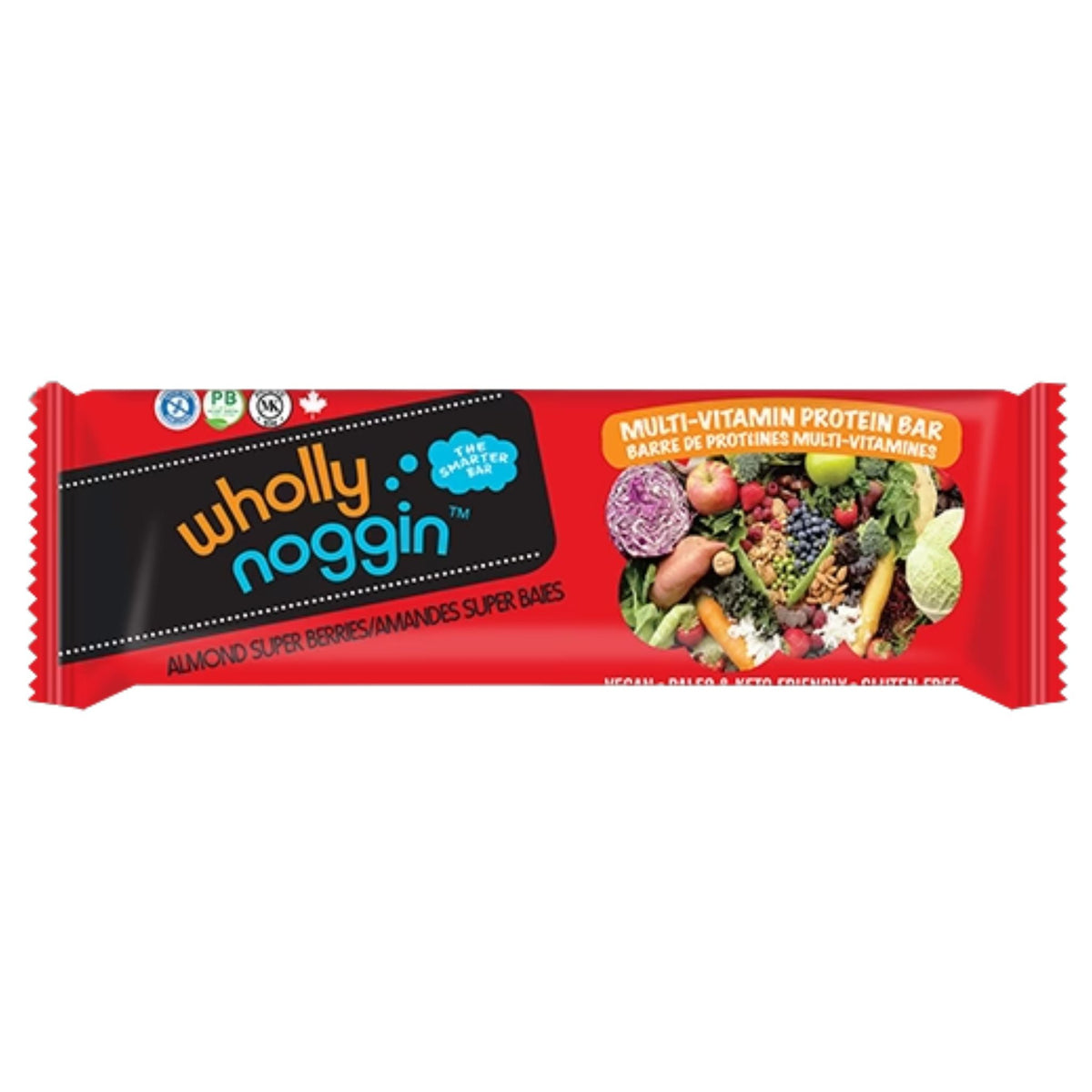 Wholly Noggin Almond Superberries 50g