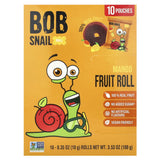 Bob Snail Mango Rolls 100g - Suitable for Active Kids and Adults, Healthy On-the-Go Snack, Vegan Friendly, Free From Artificial Colors and Flavors